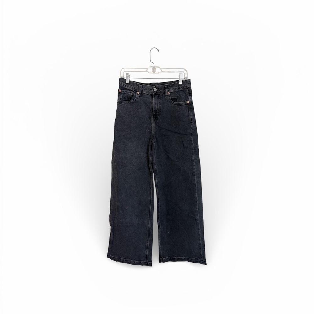 GAP High Rise Stride Pants in Black